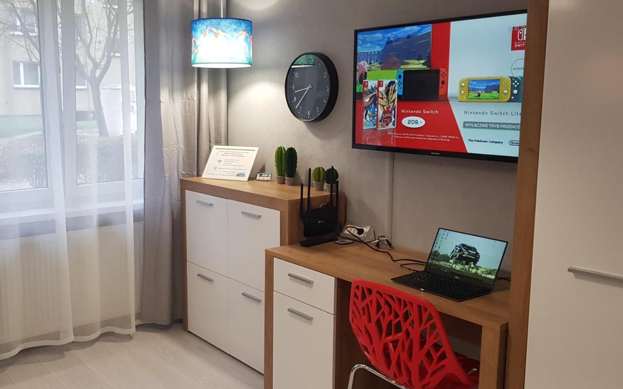 Arena Studio Apartman Gliwice Kültér fotó